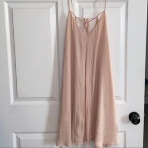 Forever 21 blush pink dinner dress L